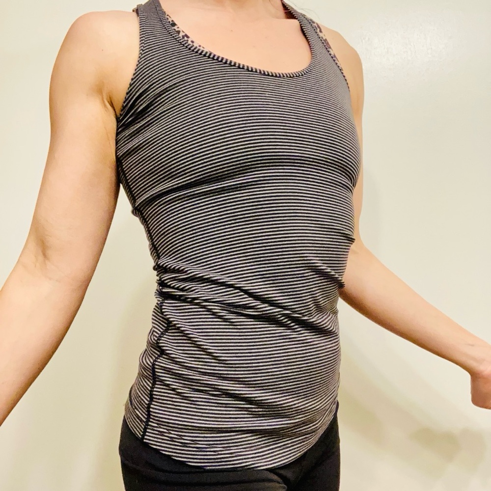 Lululemon Striped Tank Top